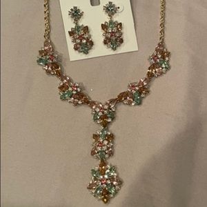 Charters Club Matching Earrings And Necklace Set is Beautiful